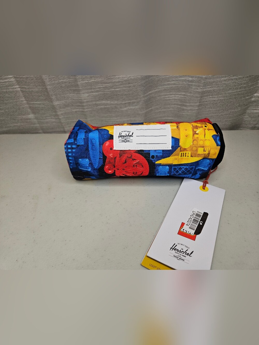 Herschel Supply Co. LEGO Settlement Pencil Case Scavenger Hunt Bricks New - Picture 7 of 12